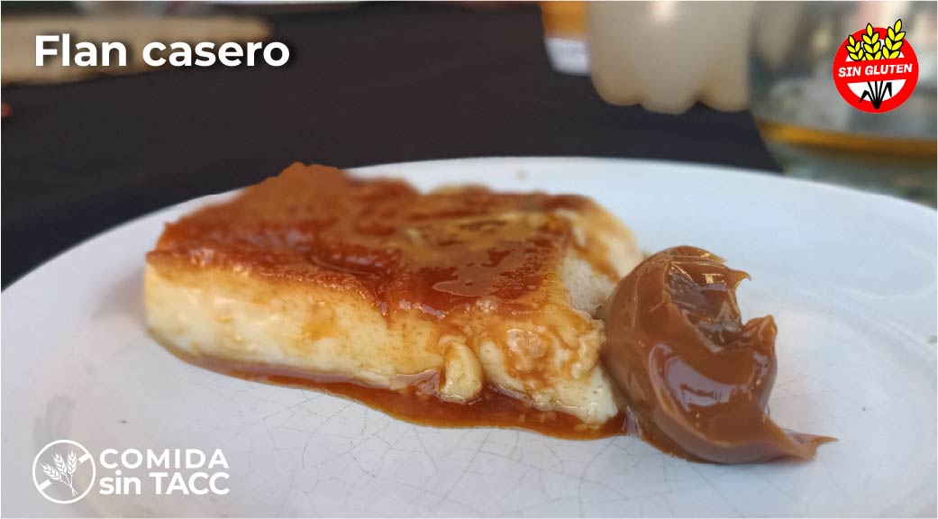 En este momento estás viendo Flan casero sin tacc