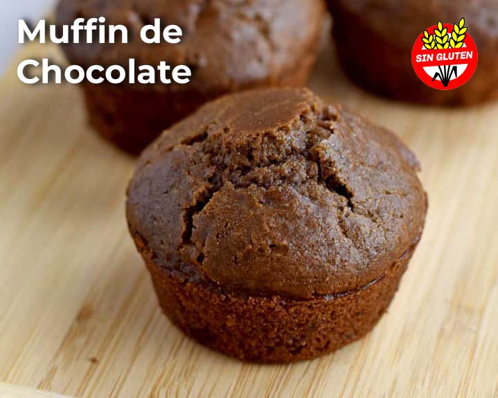 En este momento estás viendo Muffin de chocolate sin TACC