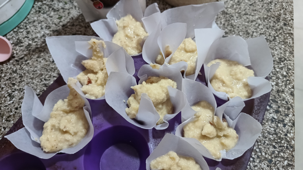 Muffin preparacion