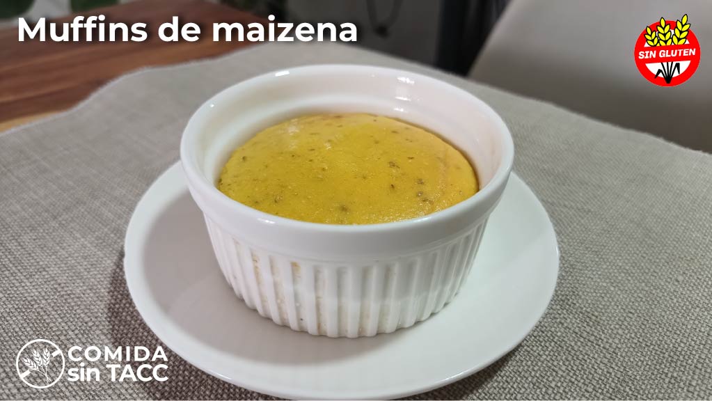 En este momento estás viendo Muffins sin tacc con maizena