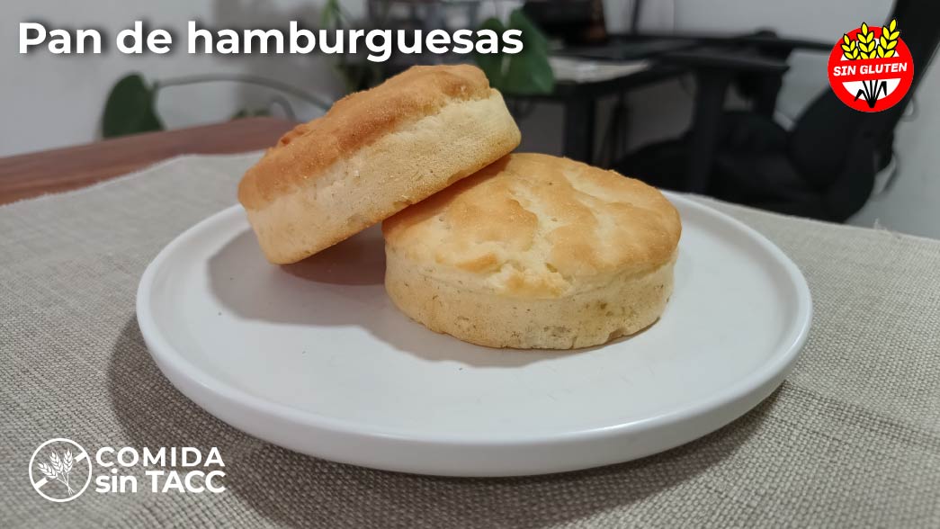 En este momento estás viendo Pan de hamburguesas sin gluten