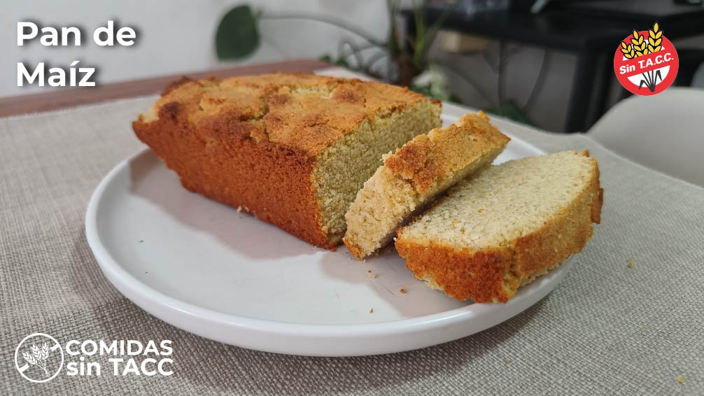 En este momento estás viendo Pan de maíz sin TACC (blend de harinas)
